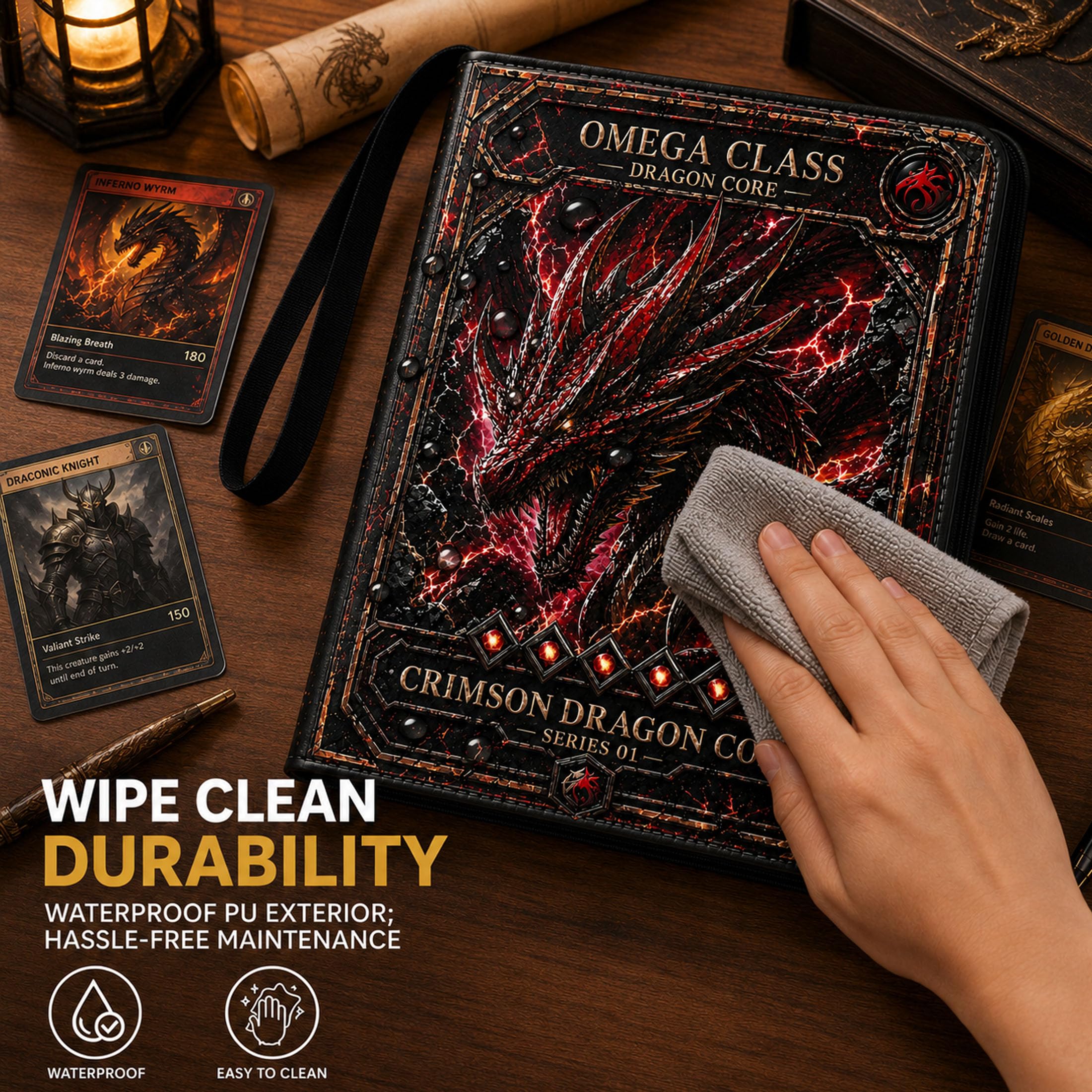 Amazon.co.jp: HBK 遊戯王カード用カードバインダー 4ポケット 遊戯王